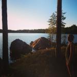 lake view outdoor camping