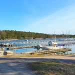 harbor in the stockholm archipelago