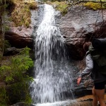 waterfall sweden