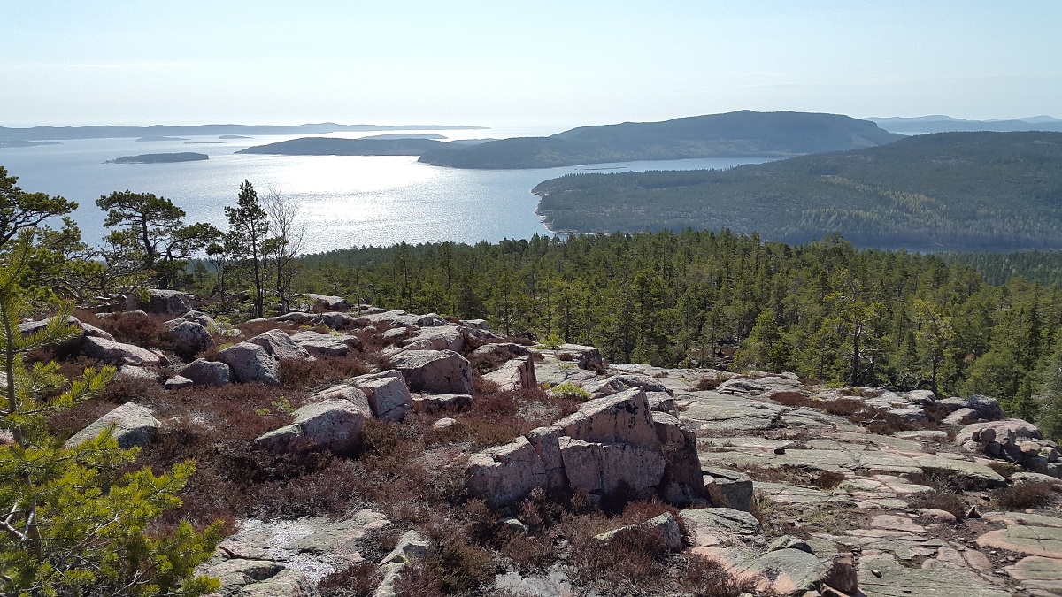 hiking in sweden