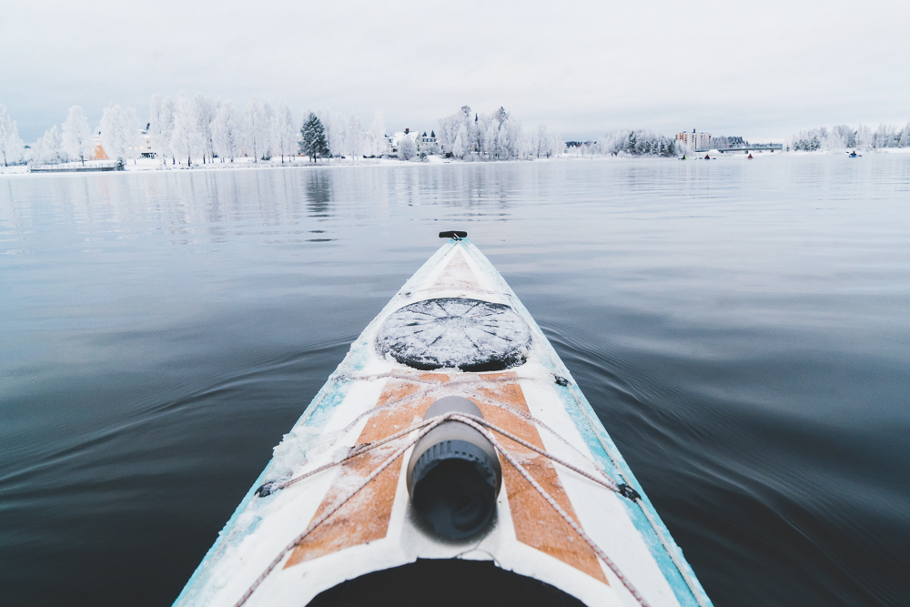 Betydning forstene Droop Winter kayak Stockholm - www.thegreentrails.com